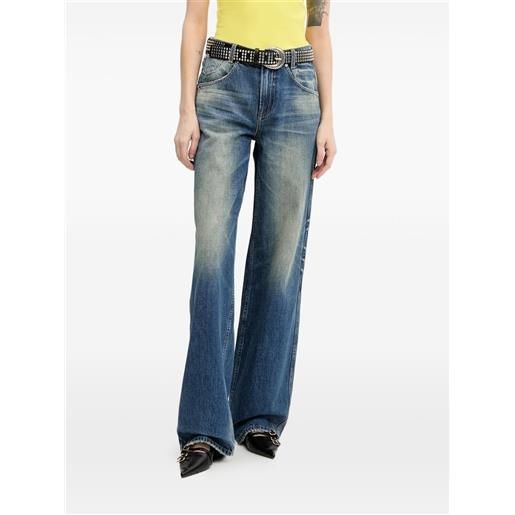 Miss Sixty jeans con effetto schiarito - blu