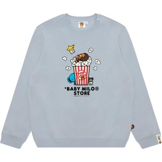 A BATHING APE® felpa con stampa - blu