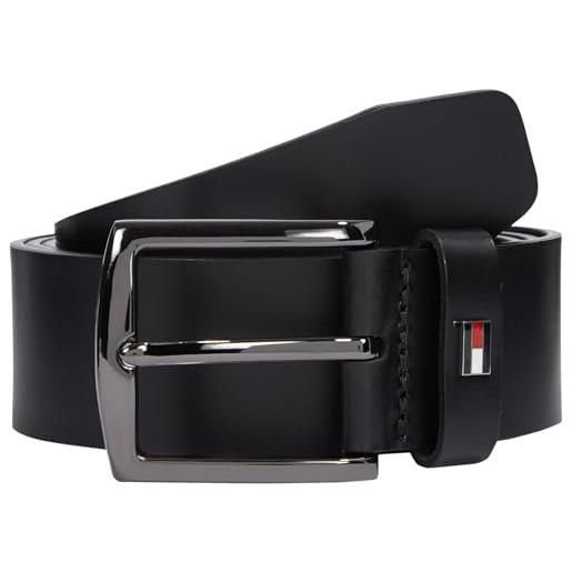 Tommy Hilfiger cintura uomo denton 3,5 cm cintura in pelle, marrone (winter cognac), 135 cm