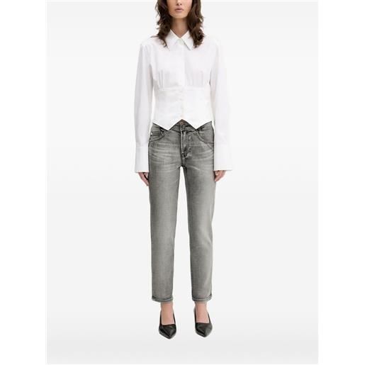 Miss Sixty camicia con vita aderente - bianco