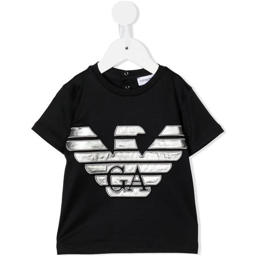 Emporio Armani t-shirt con stampa - blu