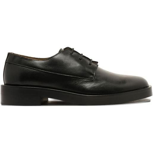 Calvin Klein derby stringate in pelle - nero
