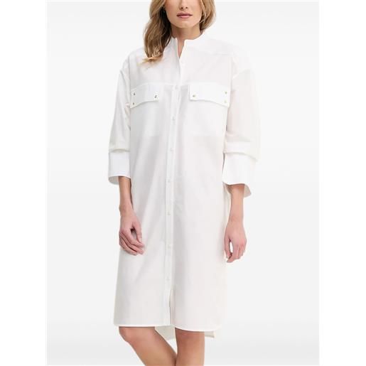 Barbour chemisier con taschino - bianco