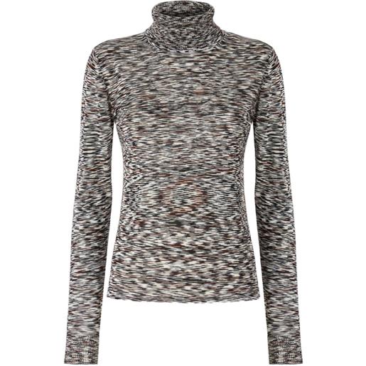 Missoni maglione a collo alto - nero