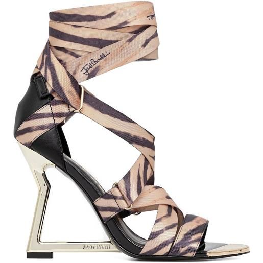 Just Cavalli sandali con stampa - toni neutri