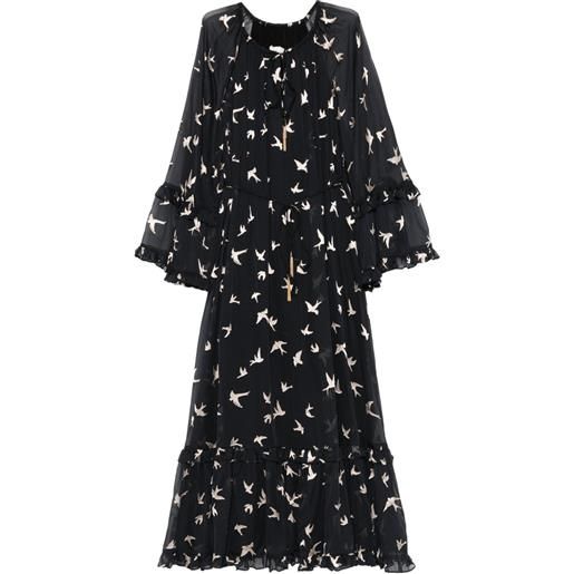 ZIMMERMANN abito con stampa - nero