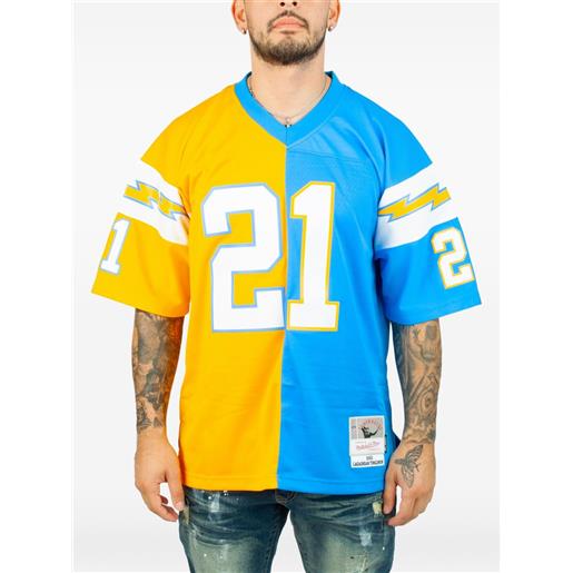 Mitchell & Ness t-shirt split legacy jersey "nba sd chargers 2002 ladainian tomlinson" - blu