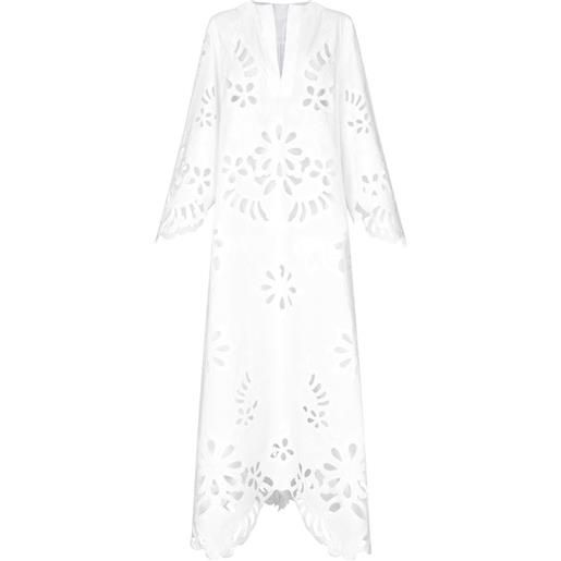 Dolce & Gabbana abito con dettaglio cut-out - bianco