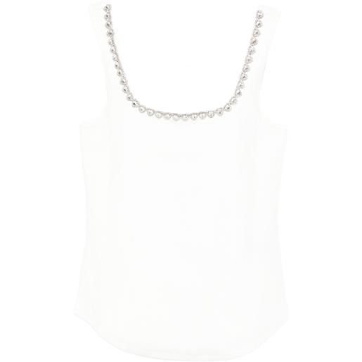 ZIMMERMANN top con decorazione - bianco