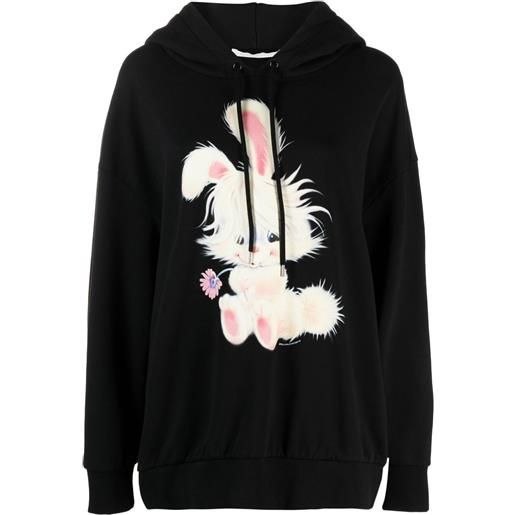 Stella McCartney felpa lunar new year con cappuccio - nero