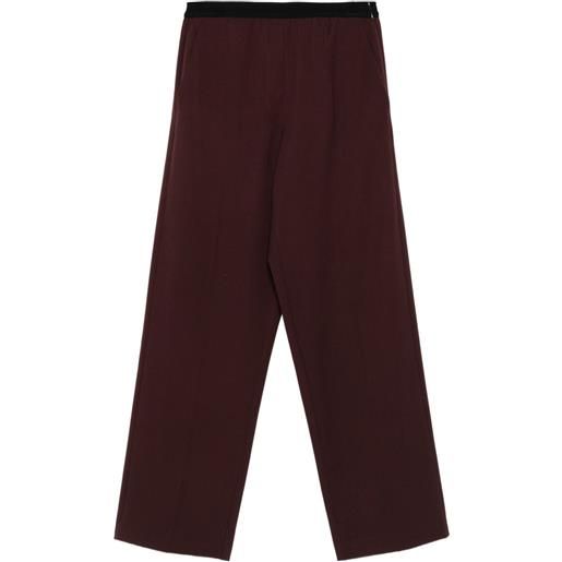 Alysi pantaloni elasticizzati - rosso
