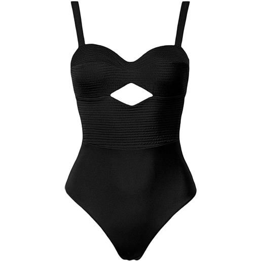 Tankini CUPSHE A Vita Alta Con Scollo A Cuore E Cutout A U, Coppe Morbide Rimovibili, Taglie XS-XL - Foto 1