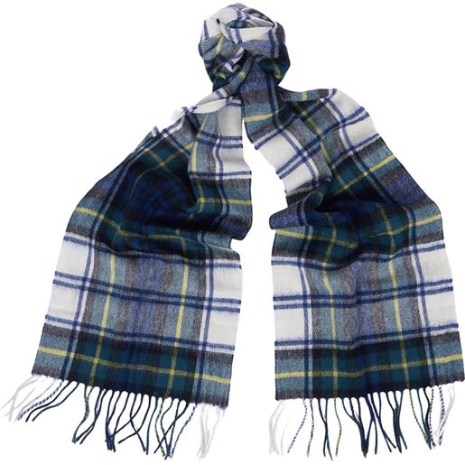 BARBOUR new check tartan scarf sciarpa uomo