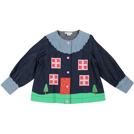 STELLA McCARTNEY KIDS - camicia di jeans