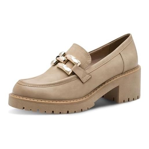 MARCO TOZZI slipper 2-24770-43, mocassino donna, bordeaux pat, 37 eu