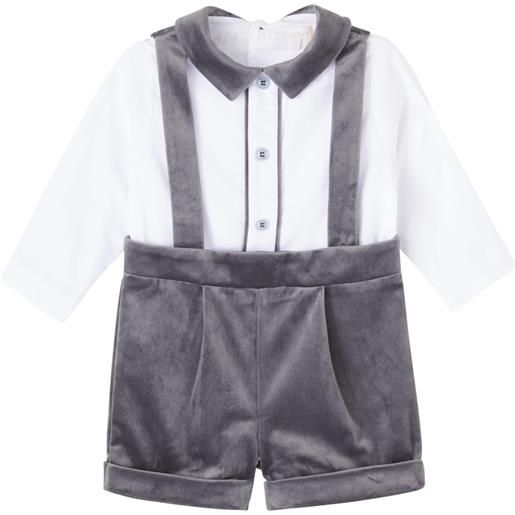 Patachou baby - set di camicia e tutina