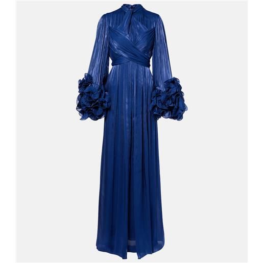 Costarellos abito lungo con volant