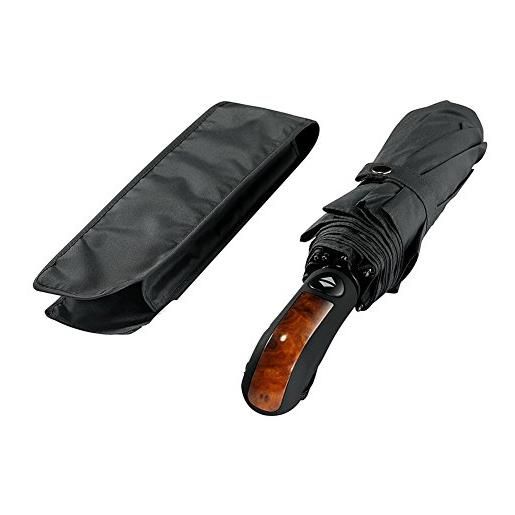 TRADE® ombrello invertito doppio strato piume di pavone autoportanti vivavoce anti-vento anti - ultravioletto ombrello ribaltabile inverso c forma manico antiscivolo usato per uso dell'automobile