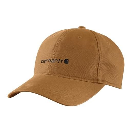 Carhartt cappellino da donna in tela con ricamo, Carhartt, marrone, taglia unica