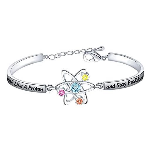 Bracciale inciso maestra e insegnante | Beloved Gioielli