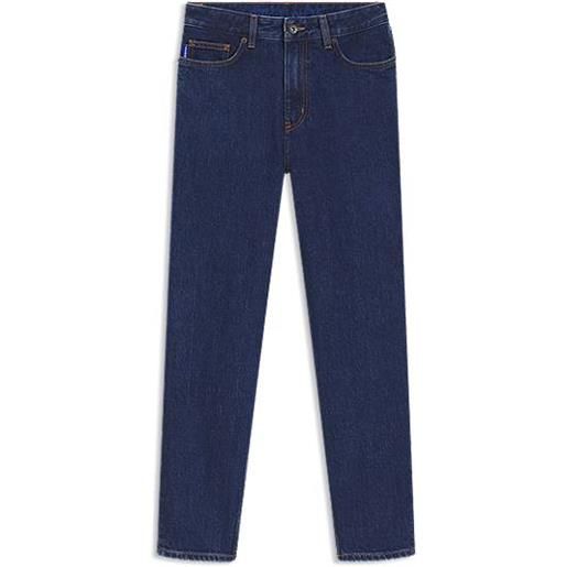 HUGO jeans mom-fit in denim elasticizzato blu, blu scuro