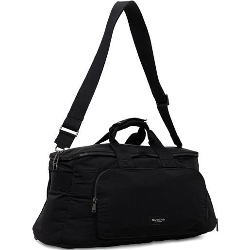 Marc O'Polo borsone weekender con zip - nero