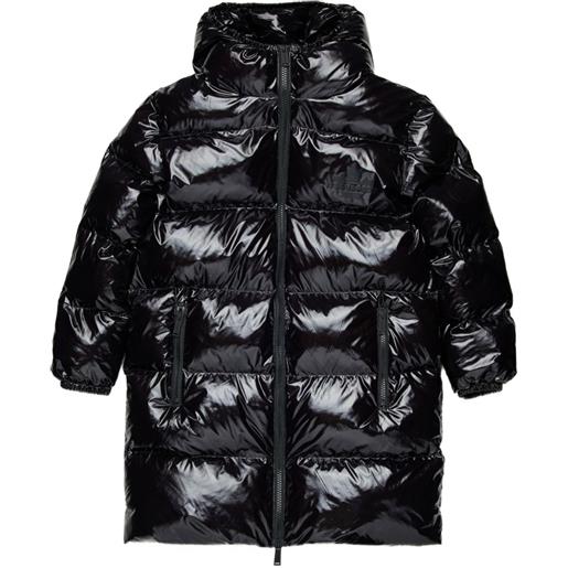 DSQUARED2 KIDS cappotto con stampa - nero