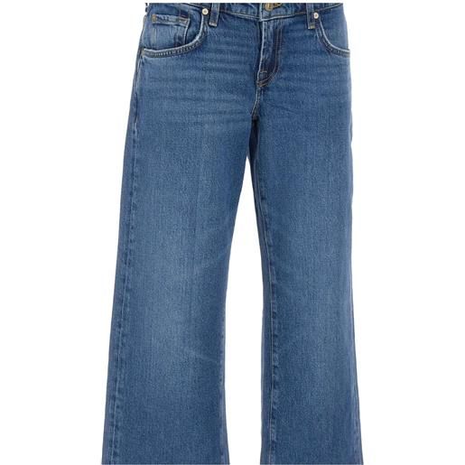 7 For All Mankind jeans dritti con tasche - blu