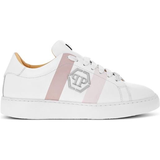 Philipp Plein sneakers hexagon basse - bianco