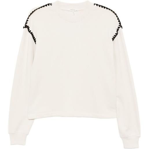 rag & bone felpa - toni neutri