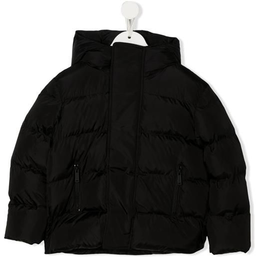 DSQUARED2 KIDS piumino con stampa - nero