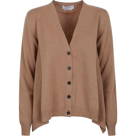 Alexander McQueen cardigan con bottoni - marrone