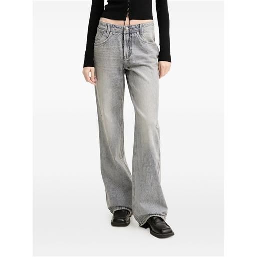 Miss Sixty jeans con applicazione logo - grigio