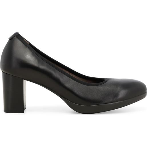 Melluso décolleté donna in pelle nero d5154