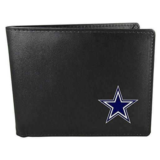 Siskiyou Sports nfl dallas cowboys bi-fold portafoglio, nero