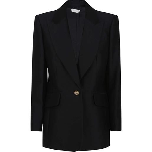ZIMMERMANN blazer con bottone singolo - nero