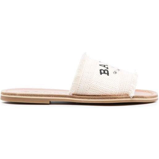 Bally sandali con ricamo - toni neutri