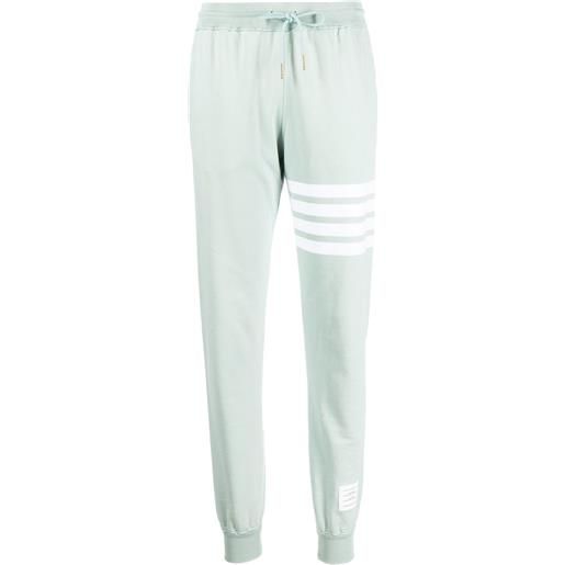 Thom Browne joggers con dettaglio a 4 righe - verde