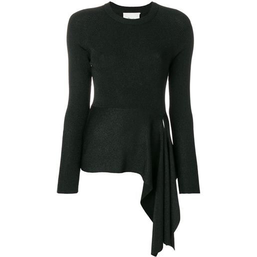3.1 Phillip Lim maglione a coste - nero