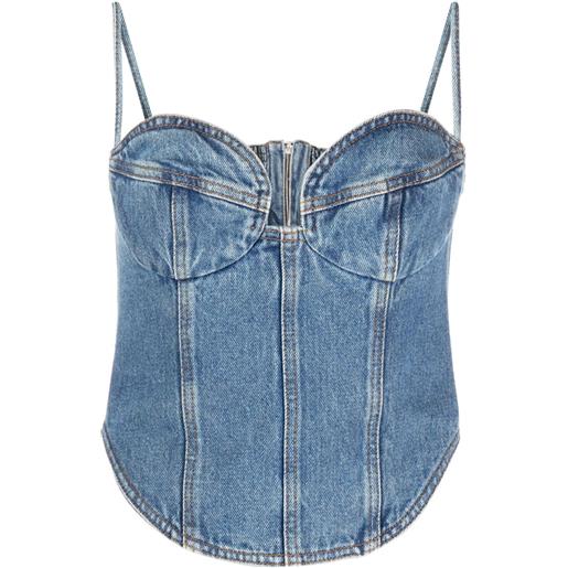 Magda Butrym top denim - blu