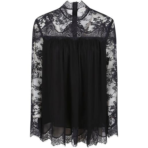 ZIMMERMANN top a collo alto - nero