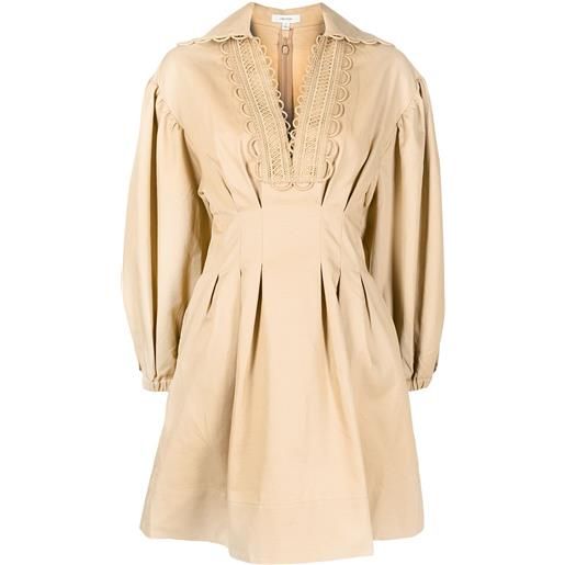 Oroton abito corto - marrone