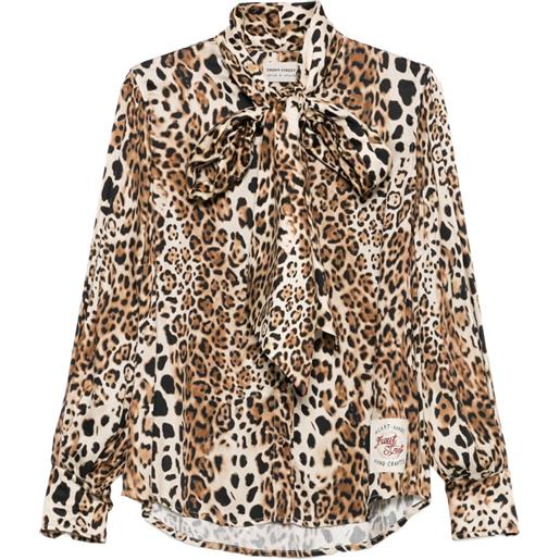 FRONT STREET 8 camicia con stampa - marrone