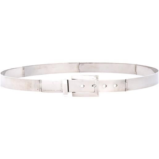 Alexander McQueen brass belt - effetto metallizzato
