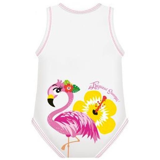 Jbimbi j-bimbi body 0-36m bio cotton summer tropical fenicottero