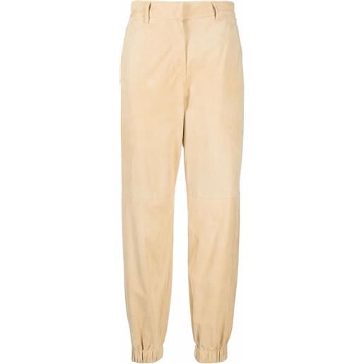 Brunello Cucinelli pantaloni con risvolto - toni neutri