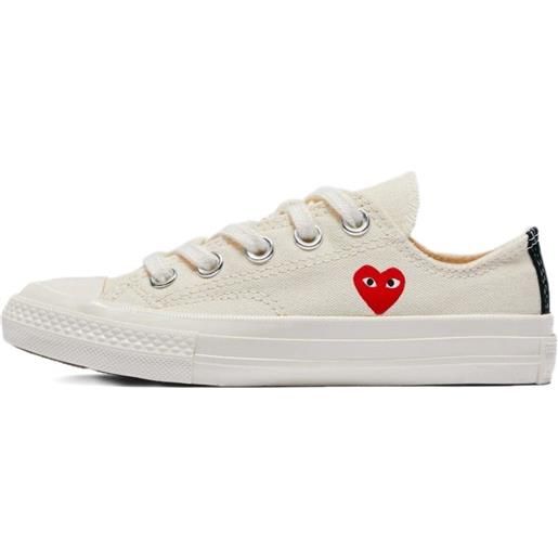 Converse Kids sneakers chuck taylor all star 70 low "comme des garcons play - cream" - toni neutri