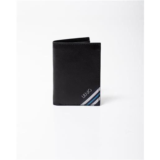 Liu Jo portafogli Liu Jo in pelle martellata con stampa uomo