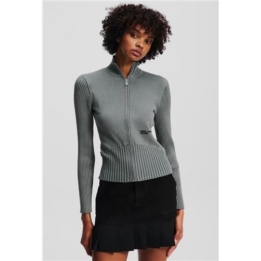 Karl Lagerfeld maglia Karl Lagerfeld jeans con zip donna