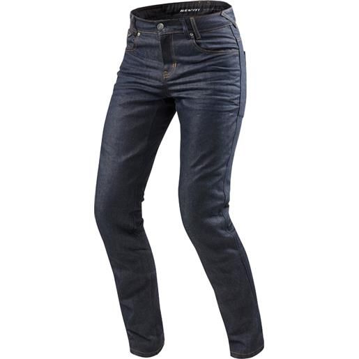 Revit jeans da moto Revit lombard 2 rf blu scuro saldi dimensione: 28, 28